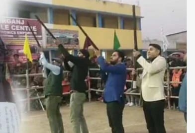 “ভলিবল টুর্নামেন্টে গুলি”- অস্ত্র বাজেয়াপ্ত