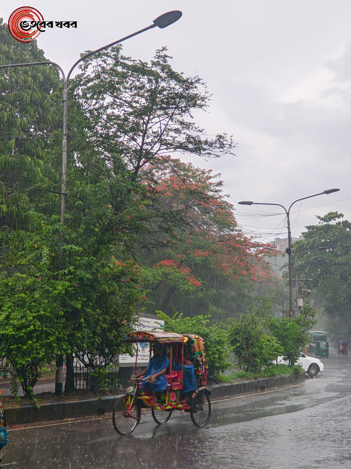 “বর্ষাকালে কেমন থাকে বাংলাদেশ”