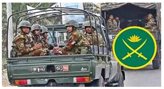 ধানমন্ডি ৩২ ও আশপাশে কড়া নিরাপত্তা, ৬ জেলায় সেনা মোতায়েন