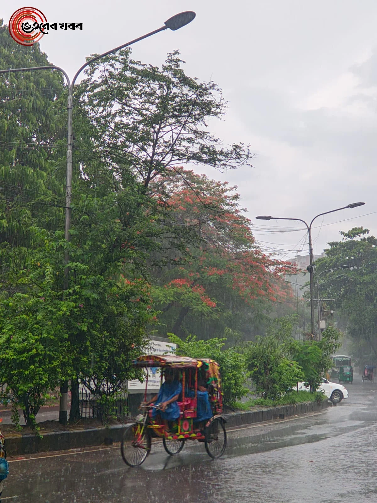 “বর্ষাকালে কেমন থাকে বাংলাদেশ”