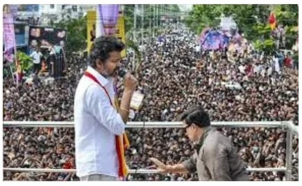 তামিলনাড়ুতে বিজয়ের সমাবেশে পদদলিত হয়ে ৩৬ নিহত