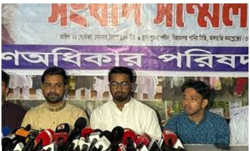 অন্তর্বর্তী সরকার আওয়ামী লীগকে পুনর্বাসন করেছে – রাশেদ খান