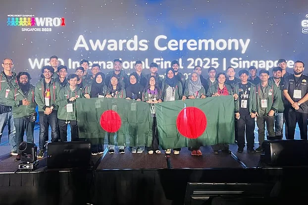ওয়ার্ল্ড রোবট অলিম্পিয়াড ২০২৫-এ সেরা দশে বাংলাদেশের ৩ দল