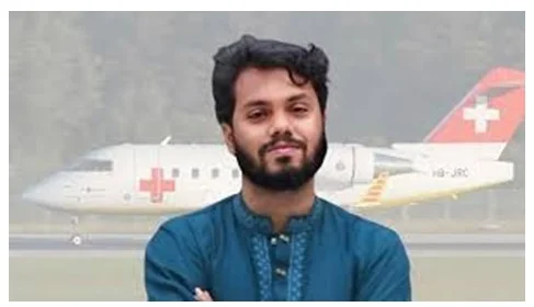 শরিফ ওসমান হাদিকে সিঙ্গাপুরে নেওয়া হলো এয়ার অ্যাম্বুলেন্সে