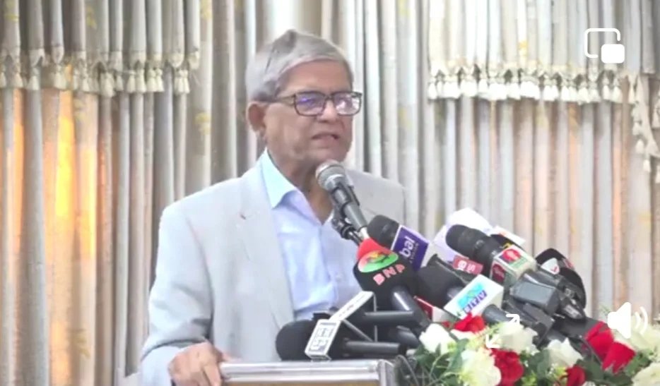 বাংলাদেশের স্বাধীনতা গত শতাব্দীর শ্রেষ্ঠ অর্জন :মির্জা ফখরুল