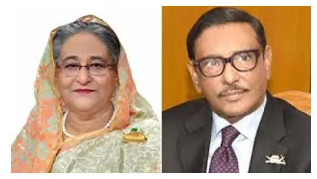 শেখ হাসিনা ও ওবায়দুল কাদেরসহ ১৭ জনের দেশত্যাগে নিষেধাজ্ঞা