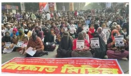 হাদি হত্যার বিচার না হওয়া পর্যন্ত রাজপথ ছাড়বে না ইনকিলাব মঞ্চ