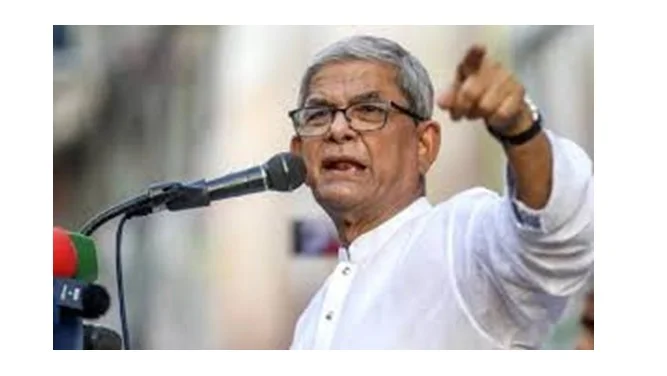গণতন্ত্র রক্ষায় ভোটের কথা বললেন মির্জা ফখরুল
