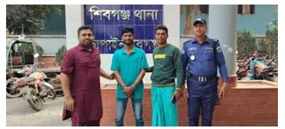 ছদ্মবেশে পুলিশের অভিযান, শিবগঞ্জে সাজাপ্রাপ্ত পলাতক গ্রেফতার