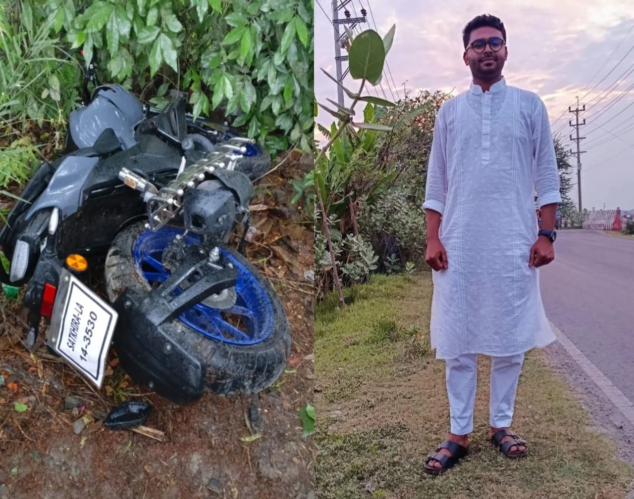 কোটালীপাড়ায় মোটরসাইকেল দূর্ঘটনায় বিদ্যুৎ এর কর্মী মৃত্যু, ঈদের খুশি নিমিষেই শেষ হয়ে পরিবারে নেমে এলো শোকের ছায়া