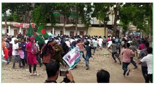 ঝিনাইদহে ছাত্রনেতা নীরব হত্যা ঘিরে উত্তেজনা