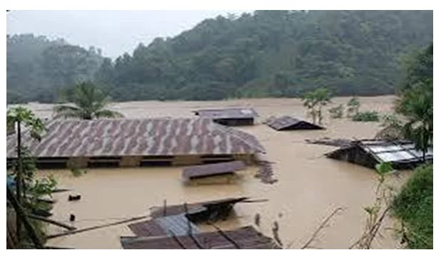 রাঙ্গামাটিতে বন্যা পরিস্থিতির অবনতি